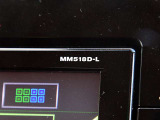 日産純正ナビゲーション9インチの大画面MM518D-Lが付いています。