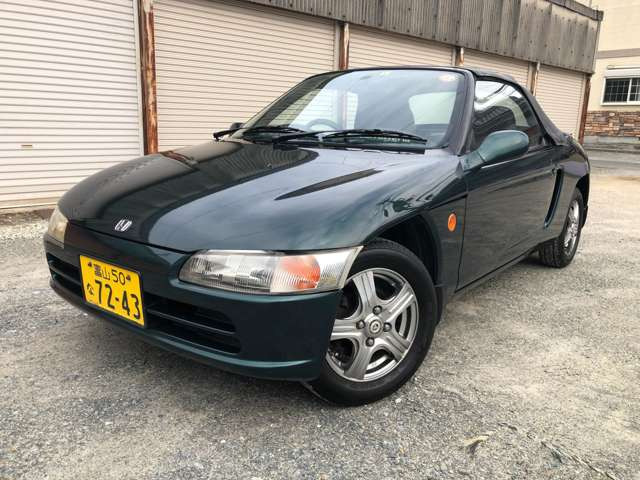 中古車 ホンダ ビート 5速 オープン 外マフラー の中古車詳細 (211,000km, グリーンメタリック, 大阪府, 58.8万円) |  中古車情報・中古車検索なら【車選びドットコム（車選び.com）】