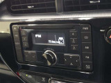 CD・FM/AMチューナー装備です♪お好きな音楽と供にドライブはいかがでしょうか♪