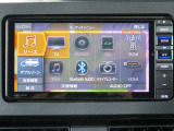 フルセグTV視聴・CD/DVD/SD再生・Bluetooth対応HDMI・USB/iPod接続など多彩な機能を備えたメモリーナビが搭載されております