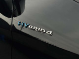 のテールゲートには、「HYBRID4」のHYBRID専用バッジがあしらわれ、プジョーの革新的テクノロジーであるプラグインハイブリッドモデルであることを強調しています!