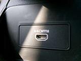 HDMI接続口は運転席と助手席間の下にございますよ♪