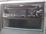 オーディオはラジオ・CDが使えます。快適ドライブの強い味方です!