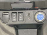 電源ソケットにシートヒーター、USBポートはタイプAとタイプCの二種類付いています! 寒い冬にはうれしい運転席シートヒーター♪肌を乾燥させずに体を温めることができます♪