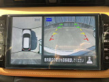 360度見渡せるアラウンドビューモニターがついていますので駐車の際も安心!
