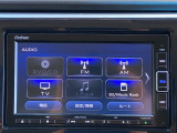【オーディオ】ナビ内蔵のオーディオ機能です。FM、AM、CD、DVD、TV、SDなど様々なメディアに対応しています。