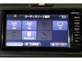 CD・SDオーディオ・Bluetoothオーディオ再生可能♪ワンセグTV視聴可能