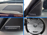 Bose社のスピーカーが付いていますので、車の中でも高音質の音楽をお楽しみ頂けます。