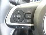 ハンドルを握ったままでオーディオの各種操作や車両情報の切替ができるので安全です。