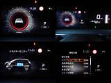 デジタル表示スピードメーターです。 走行距離 8560km ★ディスプレイに映し出される多彩な情報が、快適なドライブをサポートします。