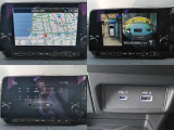 9in大画面NissanConnectナビ!フルセグTV、USBオーディオ、Bluetooth・AppleCarPlay・AndroidAuto対応。別途有料契約で地図更新や「docomo in Car Connect」の使い放題Wi-Fiスポットに!