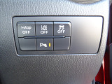 運転支援装備の一部は運転席のボタンから操作可能です。
