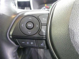 ステアリングスイッチでオーディオの操作や車両情報の各種設定やが行えます。