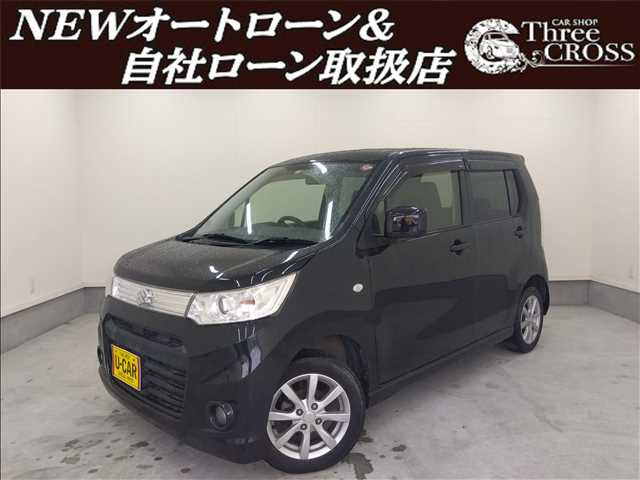 中古車 スズキ ワゴンRスティングレー X SDナビ フルセグ Bluetooth ETC の中古車詳細 (96,000km,  ブルーイッシュブラックパール3, 福岡県, 49.8万円) | 中古車情報・中古車検索なら【車選びドットコム（車選び.com）】