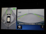 車両周辺を真上から見たような広範囲の映像を表示し、安全運転をサポートする「インテリジェントアラウンドビューモニター(移動物検知機能付)」を装備しています。