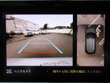 360度ビジョンは上方から自社を見降ろしたような画像を表示、駐車時の安全性がより高まります。