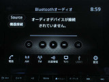 ナビはBluetoothAudio対応です。