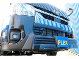 電動パワースライドドア、FLEXオリジナルT-FORCEバンパースポイラー、FLEXネクサストレイルホイール、TOYOオープンカントリータイヤ、FLEXアルティメットテールランプ♪