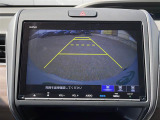 【バックカメラ】駐車が苦手な方でも映像で後方の安全確認もしっかり♪見えない死角の部分や距離感などモニター確認することが可能です!
