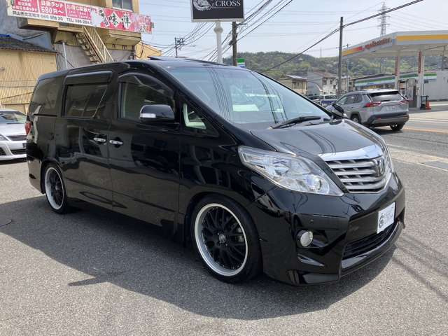 中古車 トヨタ アルファード 2.4 240S 両側Pスライド・HDDナビ・後席モニター の中古車詳細 (99,000km, ブラック, 岡山県,  82万円) | 中古車情報・中古車検索なら【車選びドットコム（車選び.com）】