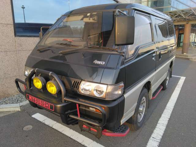 中古車 三菱 デリカスターワゴン 2.5 エクシード クリスタルライトルーフ ディーゼル 4WD AT ディーゼル ターボ ナビ TV Bカメラ  ETC の中古車詳細 (168,000km, グリーンIIシルバー, 岡山県, 149万円) | 中古車情報・中古車検索なら【車選びドットコム（車選び. com）】