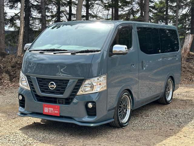 中古車 日産 NV350キャラバン 2.5 プレミアムGX ロング ディーゼル 4WD オリジナル全塗装 ローダウン TVナビ の中古車詳細 (79  - 外装、エアロ