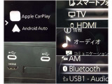 【スマホ連携も♪】 BluetoothやUSBは勿論、フルセグTV搭載!またスマホのアプリの一部がコネクトで使用できるアップルカープレイ、アンドロイドオートにも対応♪