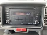 CDラジオが付いてます。