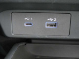 USB端子もAタイプ・Cタイプが使えます。