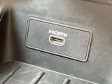 HDMI接続端子が付いています。接続ケーブルは別途必要になります。