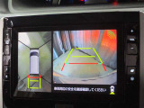 パノラミックビューモニター装備 車を真上から見たような映像を表示、目視だけでは見ずらい周辺の状況が確認可能に。