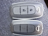 インテリジェントキーは、インテリジェントキーを携帯することにより、キーを取り出すことなく全ドア(バックドアを含む)の施錠・解錠やエンジンの始動ができます。