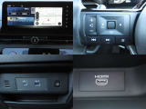 Nissan Connectナビを装備!スマートフォンとの連携が可能です♪ USBタイプA・C接続やHDMI接続が可能です。Apple CarPlayやAndroid Auto連携機能もあります。Amazon Alexa搭載。携帯電話のワイヤレス充電にも対応。