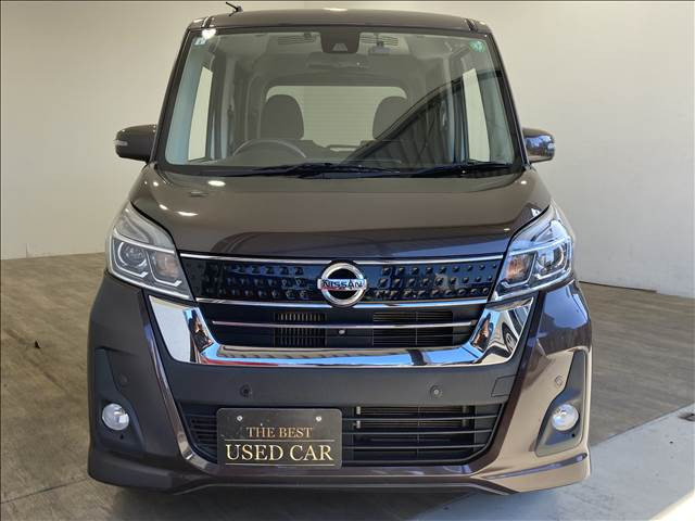 中古車 日産 デイズルークス ハイウェイスター Xターボ 両側スライド片側Pスラ ナビ 全周囲カメラ の中古車詳細 (83,000km, ブラウン,  福岡県, 84.8万円) | 中古車情報・中古車検索なら【車選びドットコム（車選び.com）】