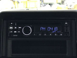 AM/FMラジオ&CDデッキはちょうど良い位置に配置されスイッチ類も大きいので操作し易いです☆