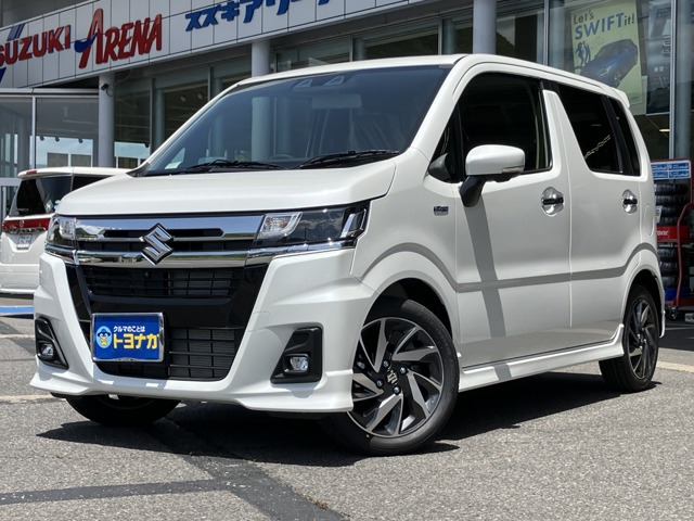 中古車 スズキ ワゴンRカスタムZ ハイブリッド(HYBRID) ZT 4WD ターボ 全方位カメラpkg シートヒーター の中古車詳細 (新車