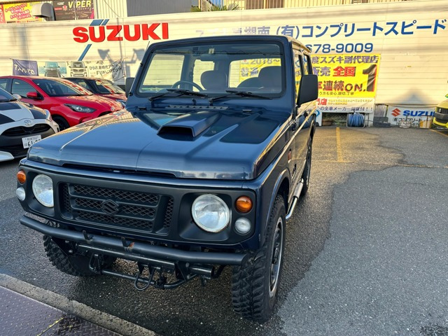 中古車 スズキ ジムニー ランドベンチャー 4WD 社外バンパー/ステアリング サイドステップ の中古車詳細 (236,000km, ダークブルー,  大阪府, 78万円) | 中古車情報・中古車検索なら【車選びドットコム（車選び.com）】