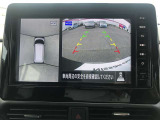 インテリジェント・アラウンドビューモニター!白線や車両を空から見下ろしたような映像で表示します!