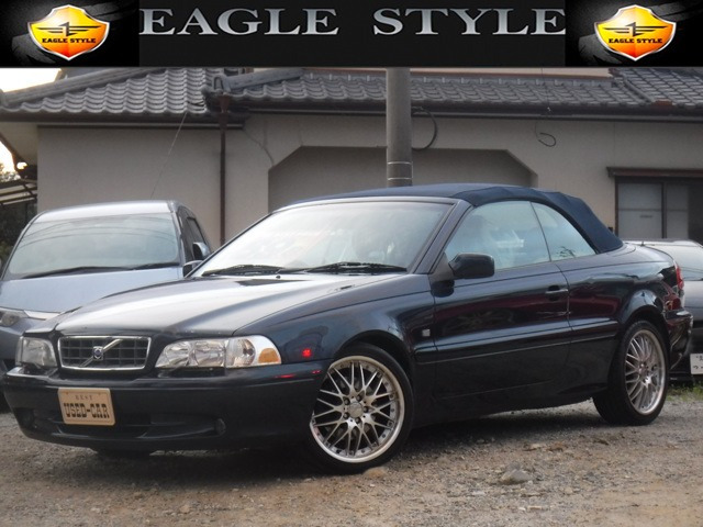 C70カブリオレ ベースモデル D車・右H・ベージュ革・社外18AW・SDナビ