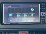 【オーディオ】AM / FM / CD / DVD(再生可) / フルセグTV / SD / Bluetooth