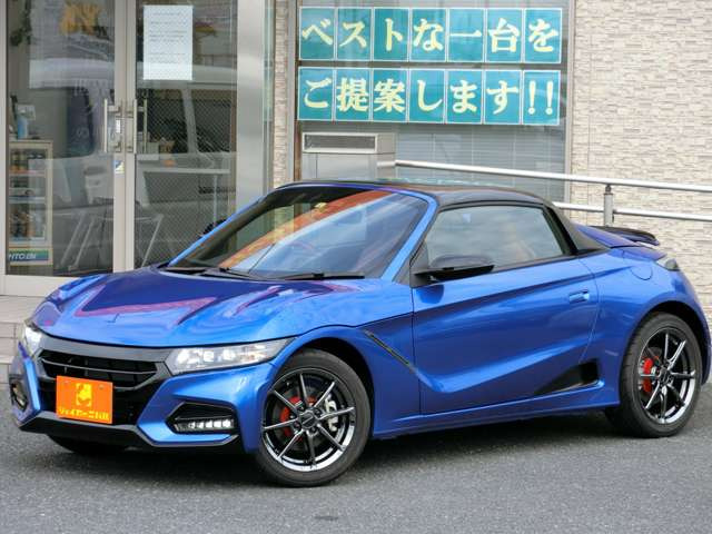 中古車 ホンダ S660 モデューロX 無限ボンネット&フード 軽量Cハードトップ の中古車詳細 (2,000km, ブルーメタリック, 千葉県,  431.9万円) | 中古車情報・中古車検索なら【車選びドットコム（車選び.com）】