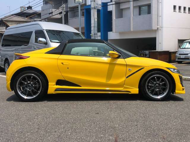 中古車 ホンダ S660 アルファ フルエアロ WORKエモーションZR10 の中古車詳細 (40,000km, イエロー, 広島県,  229.9万円) | 中古車情報・中古車検索なら【車選びドットコム（車選び.com）】