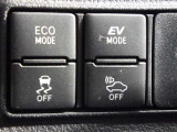 ドライブモード切替スイッチ、ハイブリット車接近警報装置、横滑り防止装置