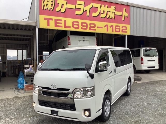 中古車 トヨタ ハイエースバン 2.8 スーパーGL ダークプライムII ロング ディーゼル 4WD 6型 4WD ローダウン 両側パワスラ  の中古車詳細 (9,000km, パール, 福岡県, 359万円) | 中古車情報・中古車検索なら【車選びドットコム（車選び.com）】