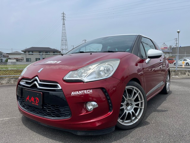 中古車 シトロエン DS3 スポーツシック OZアルミホイール 1600ccターボ 6MT の中古車詳細 (73,000km, ワインレッドII,  愛媛県, 19.8万円) | 中古車情報・中古車検索なら【車選びドットコム（車選び.com）】