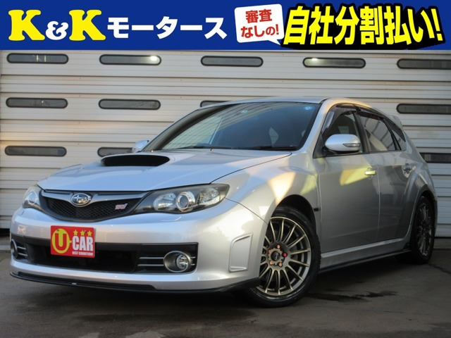 インプレッサハッチバックSTI 2.5 WRX Aライン 4WD ターボ パドルシフト フルエアロ ...