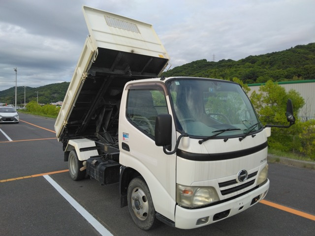 デュトロ  4.0D ディーゼル 3転ダンプ AT コラムオートマ ABS ETC ドラレコ