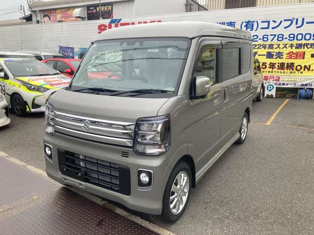 スズキ エブリイワゴン PZターボ 新型CVT車 の中古車詳細 (9km