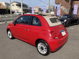 オープンカーでレッド×ベージュツートンカラーがオシャレなフィアット500Cを是非ご検討ください!!