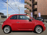 オープンカーでレッド×ベージュツートンカラーがオシャレなフィアット500Cを是非ご検討ください!!